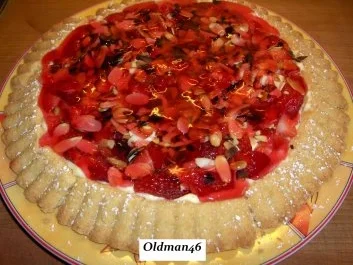 Erdbeerkuchen mit selbstgemachten Mürbeteig - Rezept - Bild Nr. 5