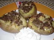 Gefüllte Hack-Kartoffeln - Rezept