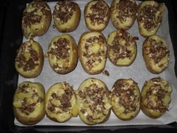 Gefüllte Hack-Kartoffeln - Rezept - Bild Nr. 4