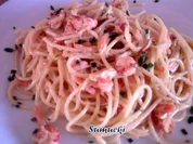 Butter-Knoblauch-Krebs mit Spaghetti - Rezept