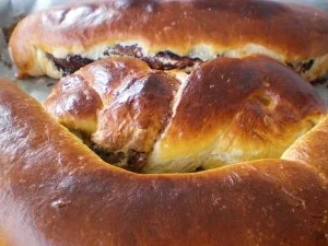 Hefestollen mit Kakao - Rezept
