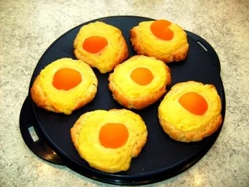 Süße Spiegeleier - Rezept