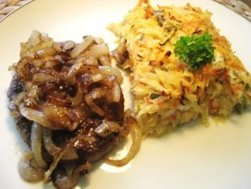 Gemüseauflauf geraspelt ... - Rezept