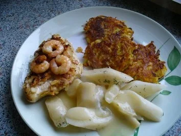 Rezept: Garnelen auf Marlinmedaillons Bild Nr. 10 Garnelen auf Marlinmedaillons - Rezept - Bild Nr. 10