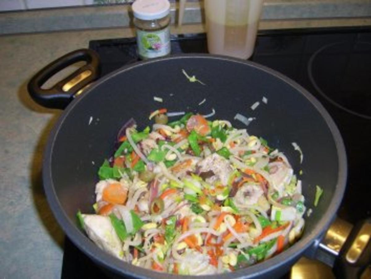 Geimpfte Hühnerbrustviertel an Thymian,- Basilikumofenkartoffel mit Kräuterdip - Rezept - Bild Nr. 7