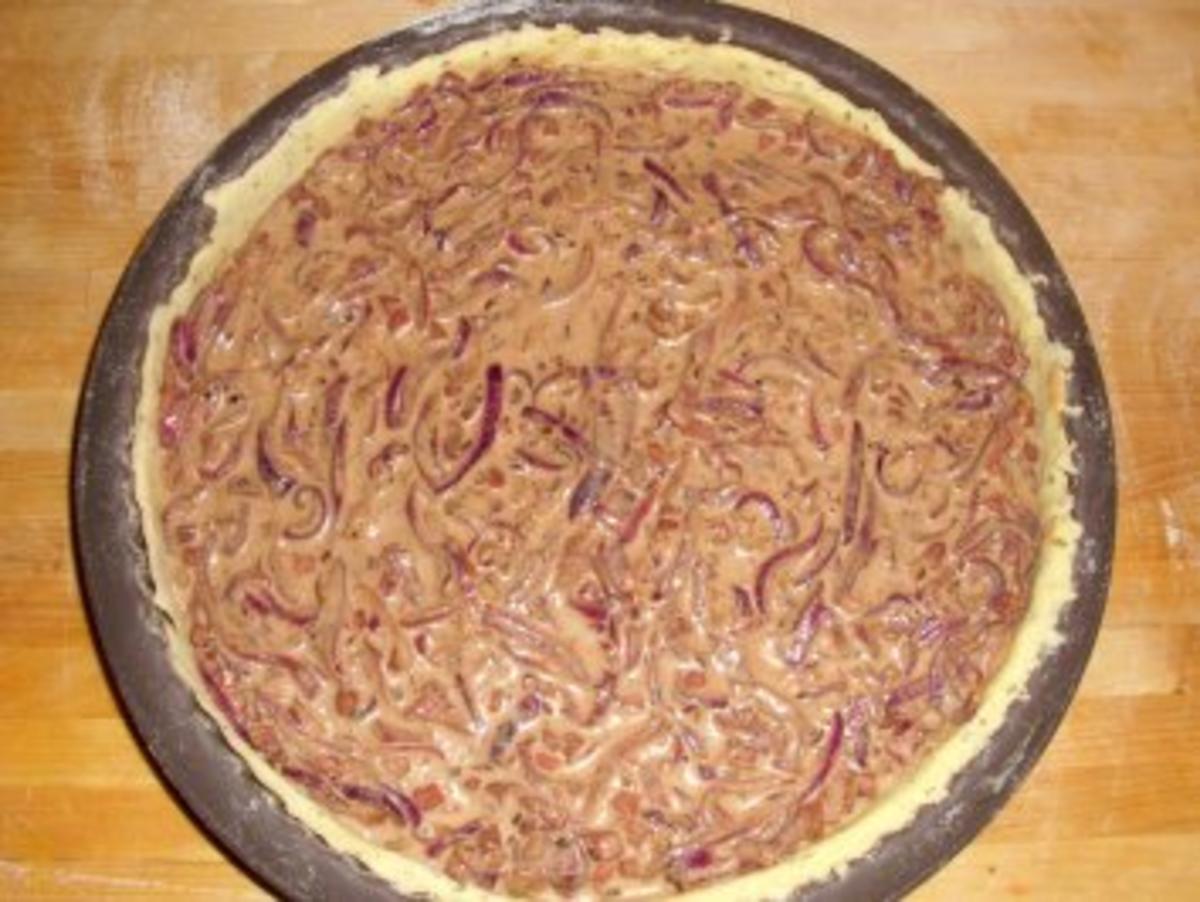 Balsamico-Zwiebel-Tarte - Rezept - Bild Nr. 5