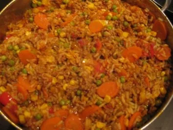 Rezept: Reispfanne Reispfanne - Rezept