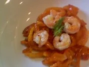 Gambas auf Orangen-Safran-Fenchel - Rezept