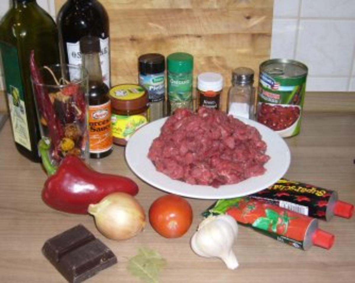 Chili con Carne - scharfe Version - Rezept - Bild Nr. 2