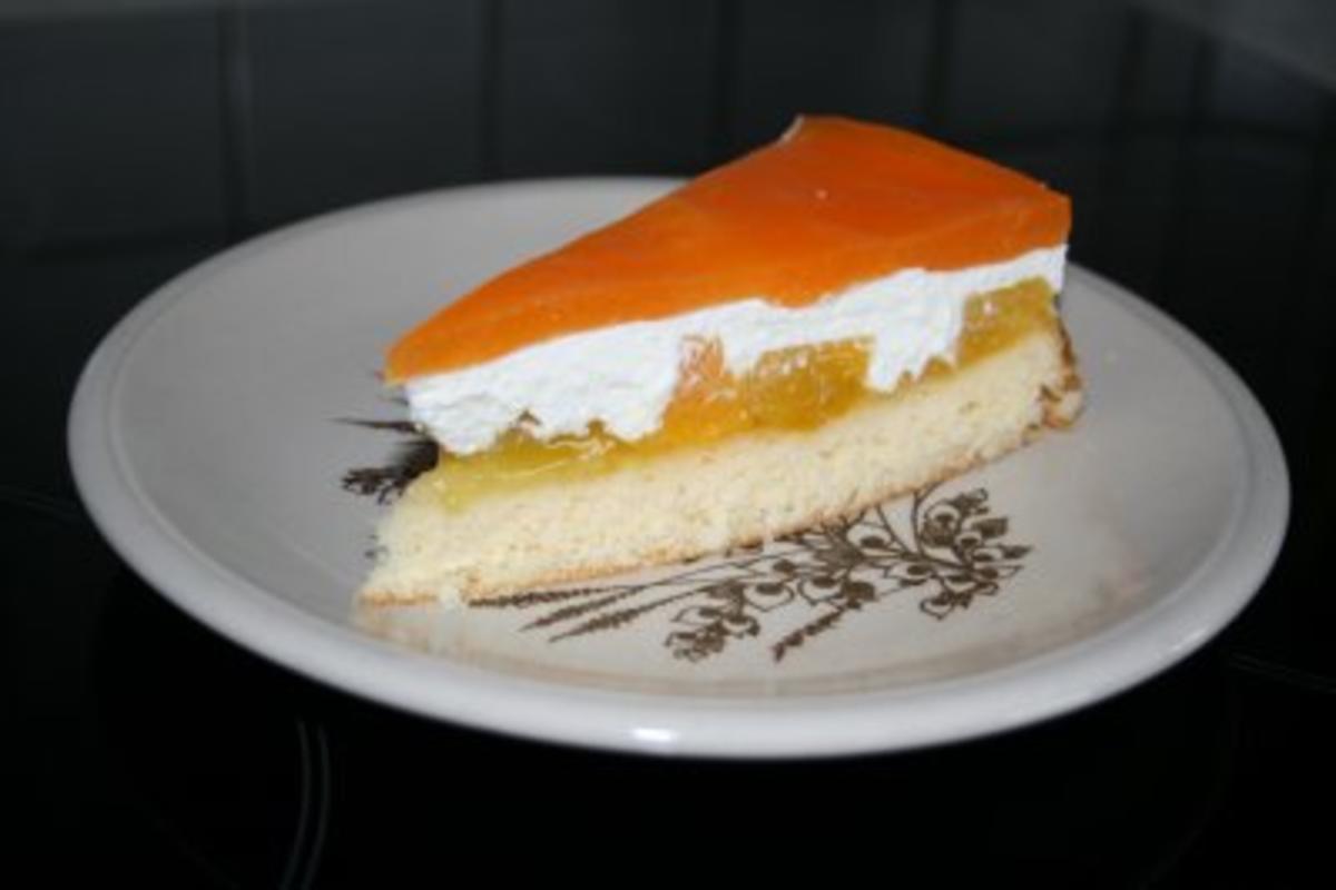 Pfirsich-ACE-Sahne-Torte - Rezept mit Bild - kochbar.de