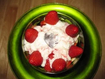 Gabi's kleiner Erdbeer-Bananen-Grieß-Traum - Rezept - Bild Nr. 5