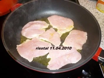 Putenschnitzel mit Pilz-Sahne-Soße - Rezept - Bild Nr. 3