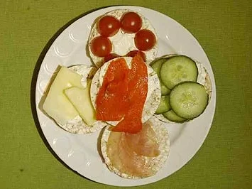 Maiscracker belegt nach Wahl - Rezept