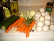 Pikant eingelegtes Gemüse - Rezept