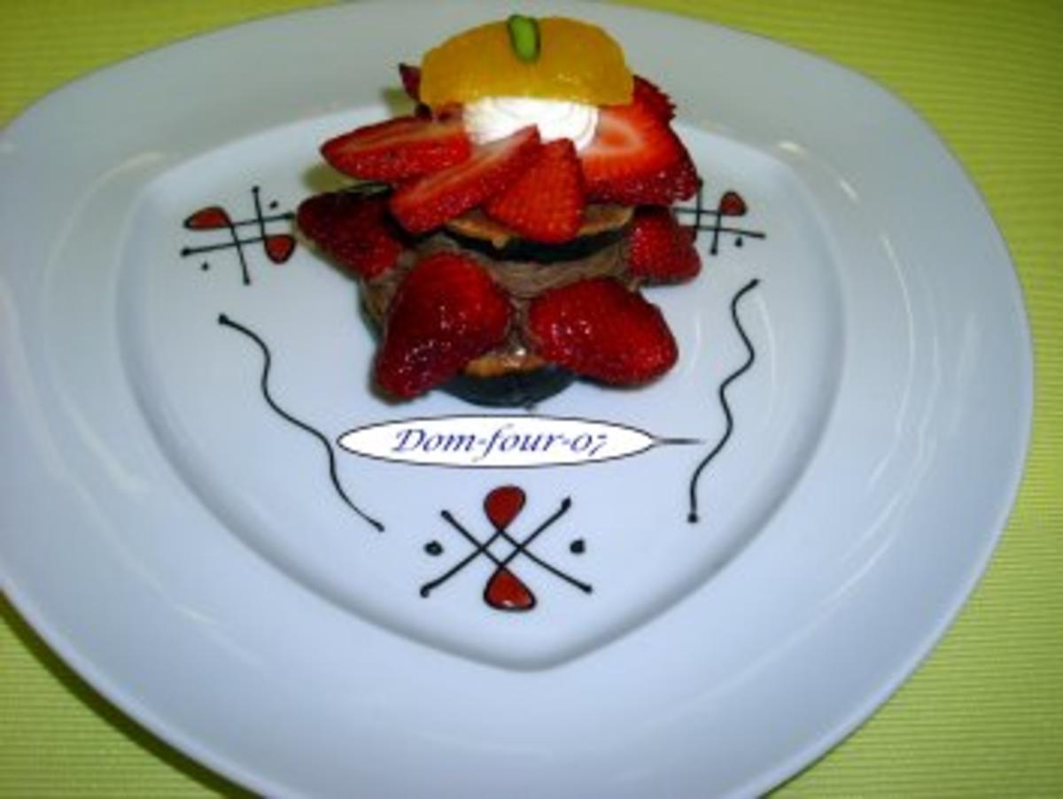 Erdbeer-Schokoladen-Sahne-Windbeutel - Rezept - Bild Nr. 3