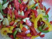 Paprika-Gurken-Salat - Rezept