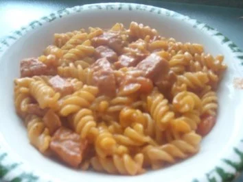 Kasslernudelpfanne - Rezept