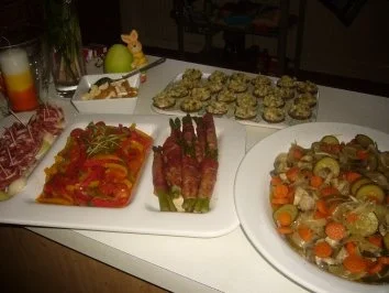 Bunte Vorspeisenplatte - Rezept - Bild Nr. 2