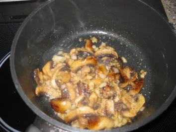 Ravioli-Spargel-Champignon-Töpfchen - Rezept - Bild Nr. 4