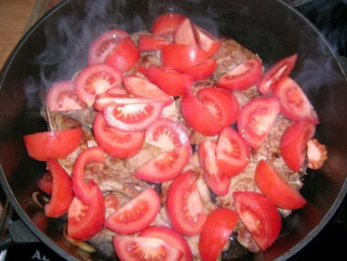Tomaten-Bredie   - Bredie ist das afrikanische Wort für Eintopf - - Rezept - Bild Nr. 4