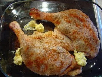 Rezept: Entenkeulen mit Möhren-Mango-Sauce Bild Nr. 3 Entenkeulen mit Möhren-Mango-Sauce - Rezept - Bild Nr. 3