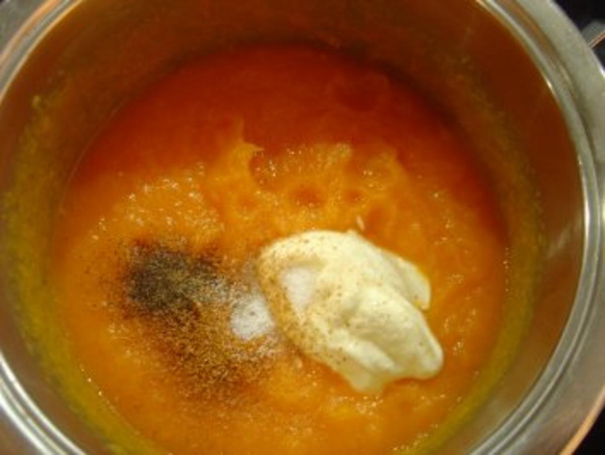 Entenkeulen mit Möhren-Mango-Sauce - Rezept - Bild Nr. 5
