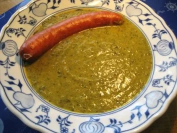 Grünkohl-Creme-Süppchen ... - Rezept