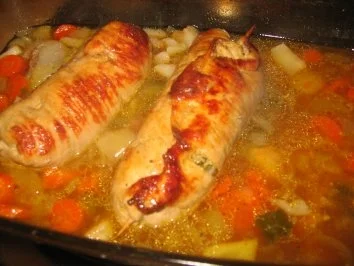 Fleisch: Schweinerouladen deftig gefüllt! - Rezept - Bild Nr. 2