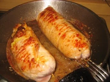 Fleisch: Schweinerouladen deftig gefüllt! - Rezept - Bild Nr. 4
