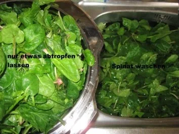 Blattspinat mit Rührei - Rezept - Bild Nr. 2