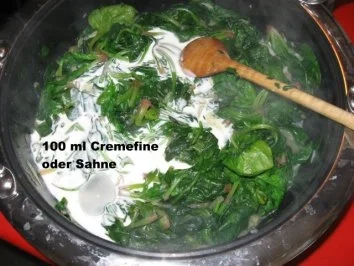 Blattspinat mit Rührei - Rezept - Bild Nr. 6