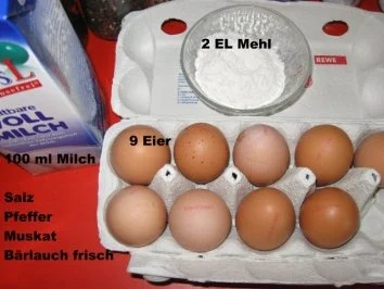 Blattspinat mit Rührei - Rezept - Bild Nr. 7