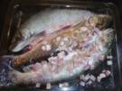 Saibling mit Speck - Rezept