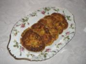 Zucchini-Paprika Reibekuchen - Rezept