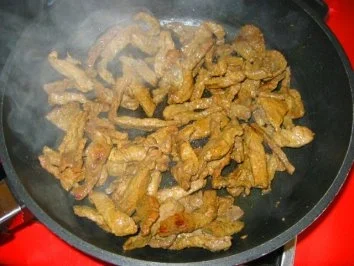 Rezept: Stroganof geschnetzeltes Rindfleisch Bild Nr. 5 Stroganof geschnetzeltes Rindfleisch - Rezept - Bild Nr. 5