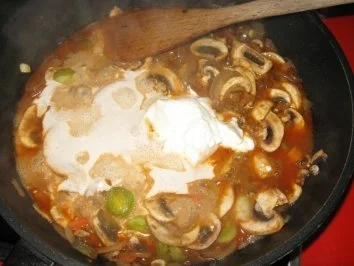 Rezept: Stroganof geschnetzeltes Rindfleisch Bild Nr. 8 Stroganof geschnetzeltes Rindfleisch - Rezept - Bild Nr. 8