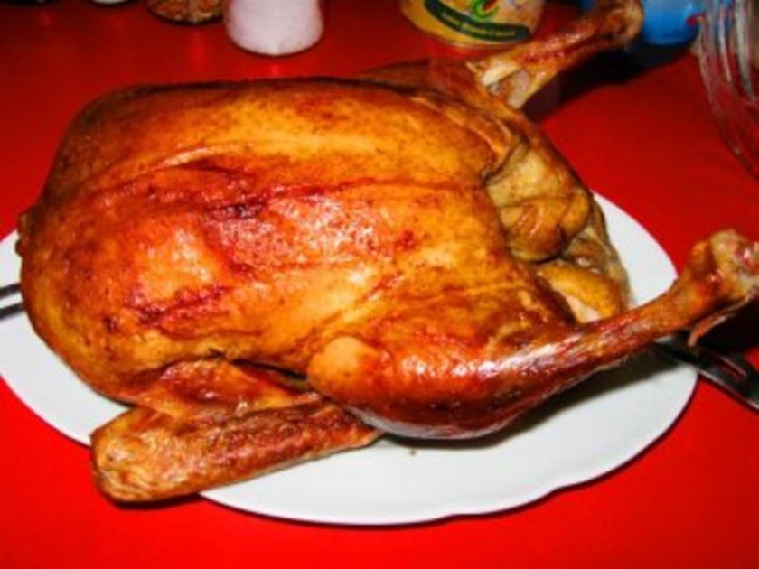 Knusper Ente gegrillt im Ofen - einfach - 104 kcal/100g