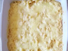 Rezept: Auflauf: Scharfer Nudel-Tofu-Käse-Auflauf Bild Nr. 5 Auflauf: Scharfer Nudel-Tofu-Käse-Auflauf - Rezept - Bild Nr. 5