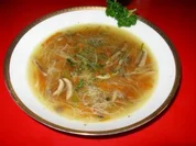 Entensuppe mit Gemüsejulienne - Rezept