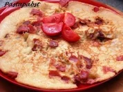 Herzhafter Schinkenpfannkuchen - Rezept