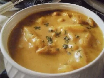 Curry-Ananas-Suppe - Rezept