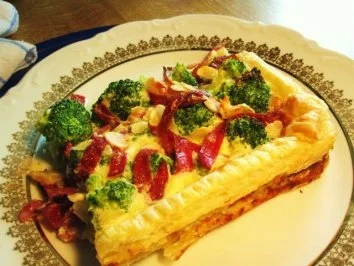 Rezept: Blätterteig mit Gemüse ... Blätterteig mit Gemüse ... - Rezept