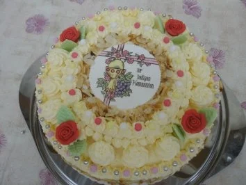 Rezept: Franzi´s Kommuniontorte.... Bild Nr. 2 Franzi´s Kommuniontorte.... - Rezept - Bild Nr. 2