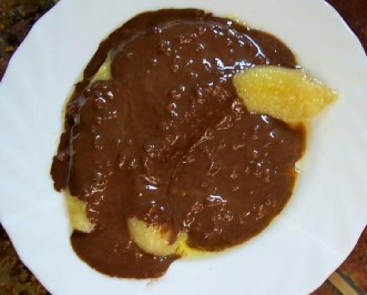 Bilder für Dessert: Heiße Nutella-Banane - Rezept