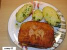 Gefüllter Leberkäse (Fleischkäse) - Rezept