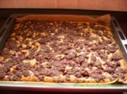Schokostreuselkuchen mit Kirschen - Rezept