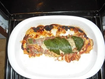 Rezept: Schweinefilet im Bärlauch-Speck-Mantel Bild Nr. 3 Schweinefilet im Bärlauch-Speck-Mantel - Rezept - Bild Nr. 3