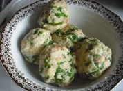 Semmelknödel-Variation mit Bärlauch - Rezept