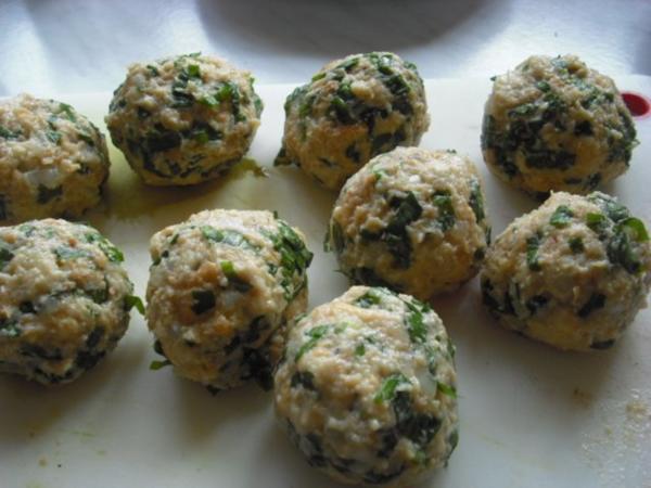 Semmelknödel Variation mit Bärlauch - einfach - von greeneye1812