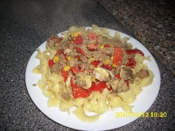 Bunte Hackfleischpfanne - Rezept - Bild Nr. 2